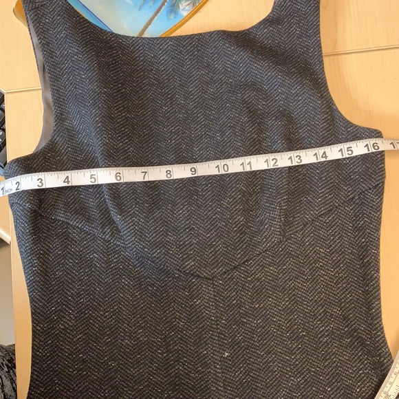 Diane von Furstenberg sleeveless gray midi dress sz 4 - Picture 10 of 13